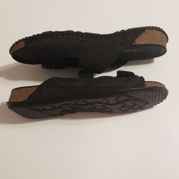 La plume leather sandals - Picture 4 of 6